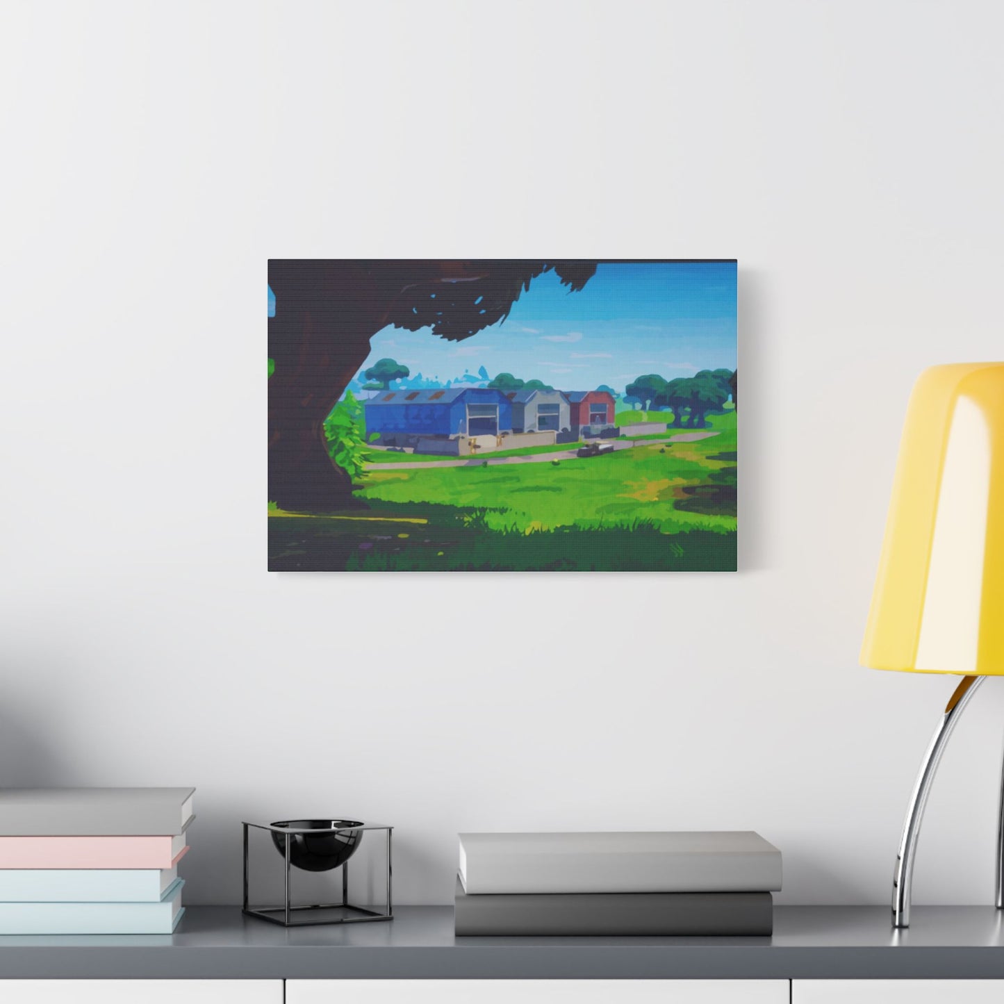 "Dusty Depot" Canvas