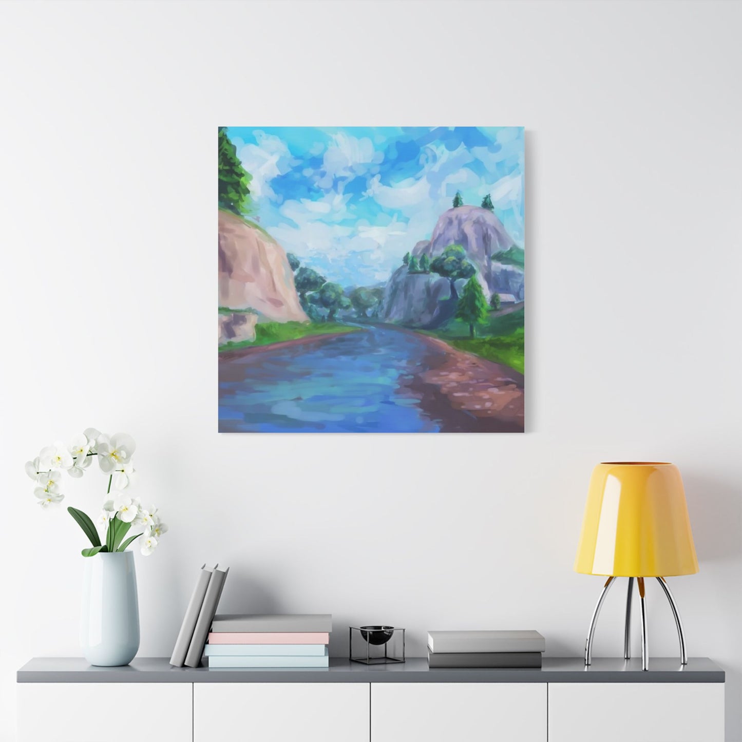 "OG River" Canvas