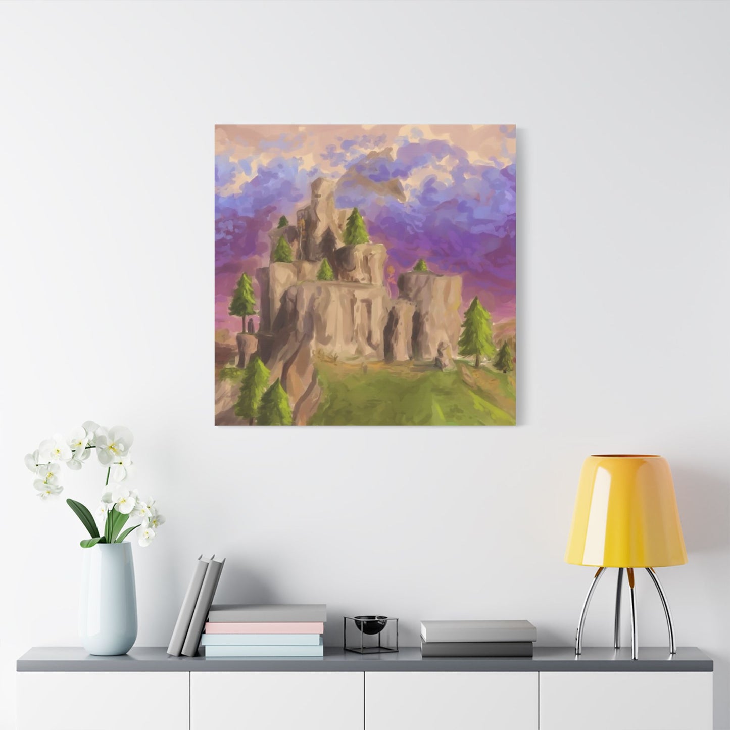 "Salty Springs" Canvas