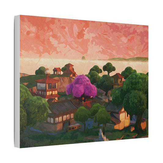 "Lucky Landing" Canvas
