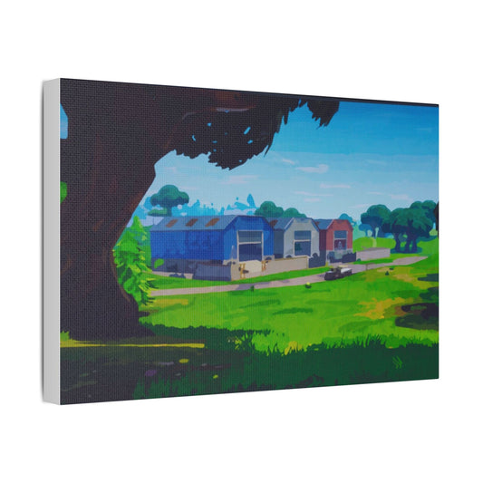 "Dusty Depot" Canvas