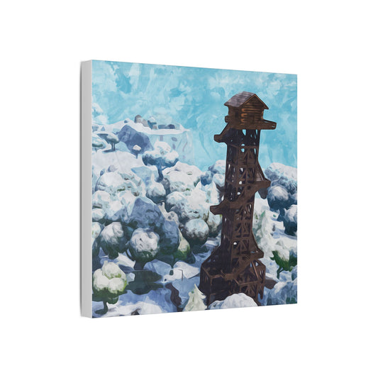 "Lonely Lodge" Canvas